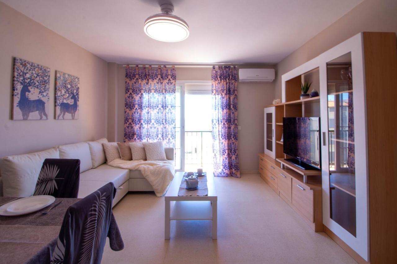 A View Of The Beach Duplex Málaga Exterior foto